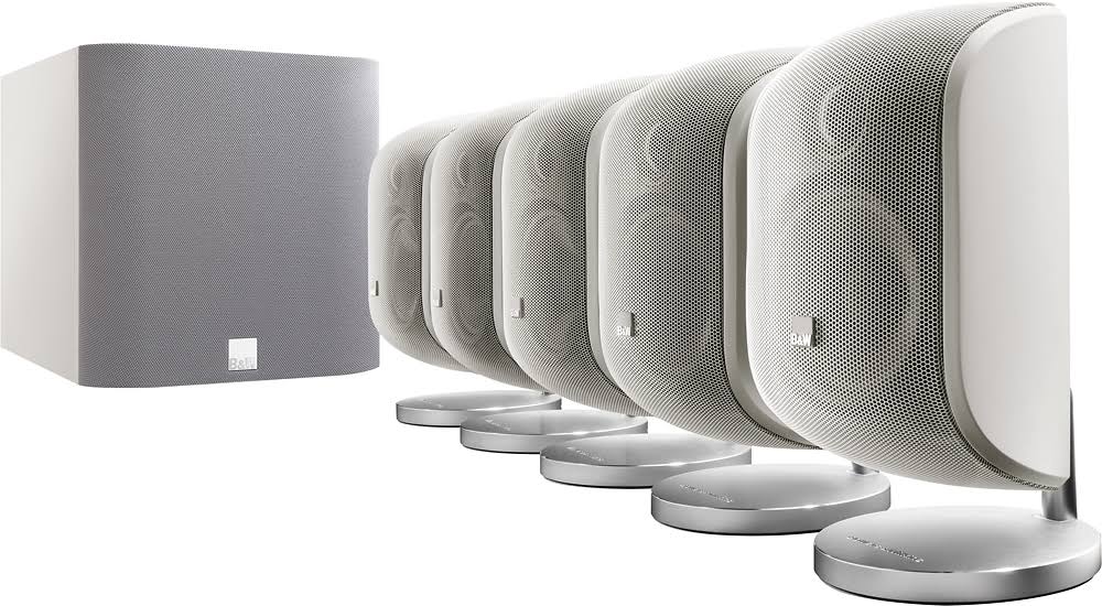 Matte White Satellite Speaker X85773