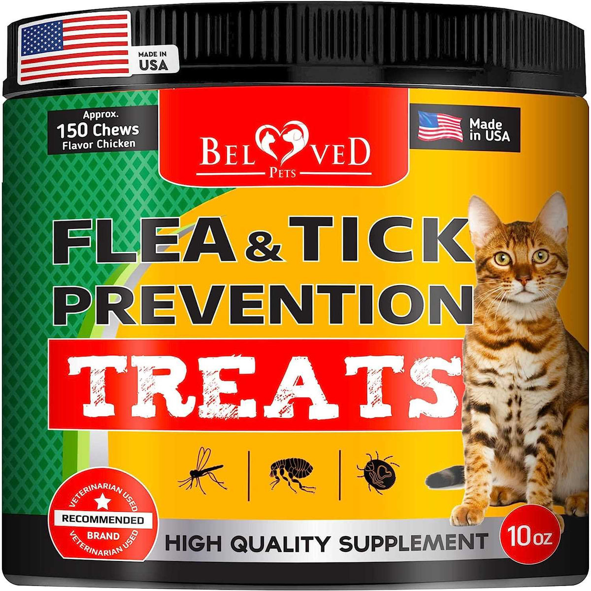 Flea and Tick Prevention Treats for Cats X379068