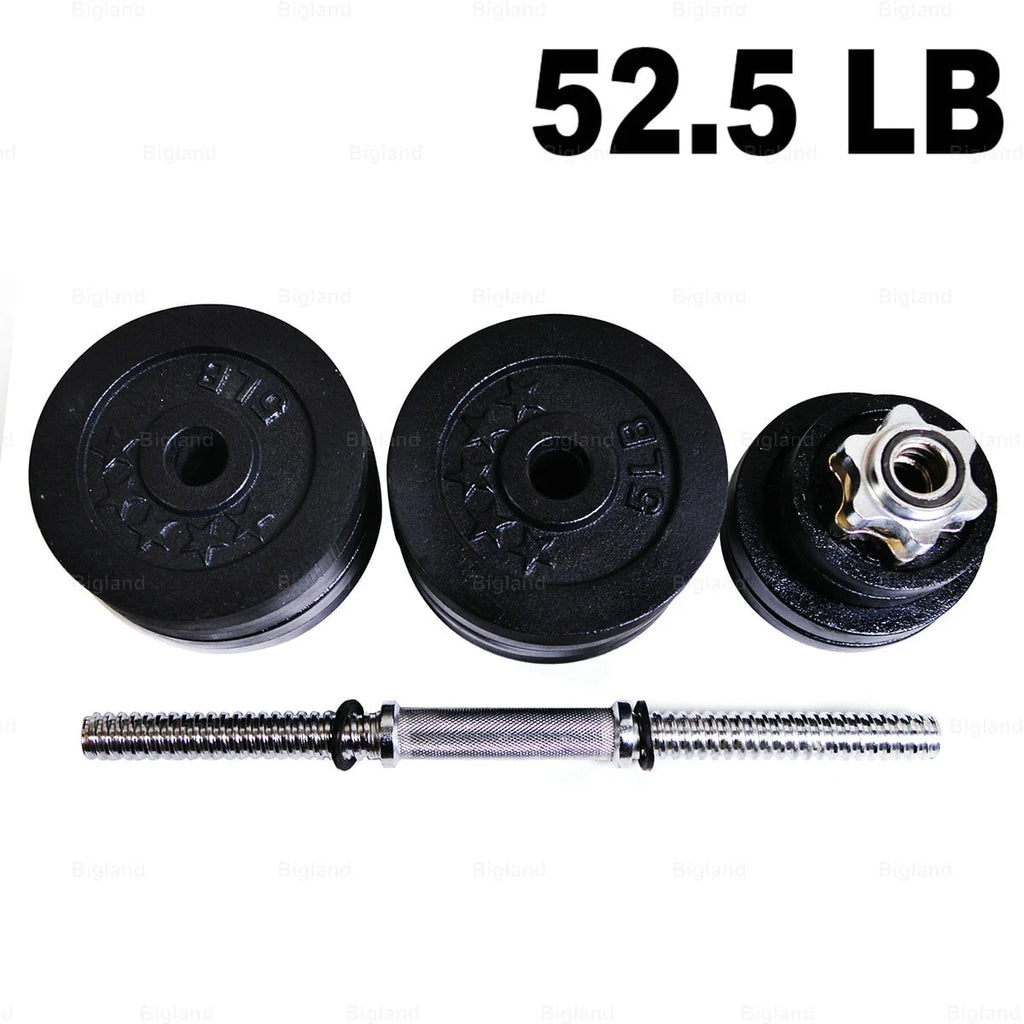 52.5lb Adjustable Cast Iron Dumbbell K80061