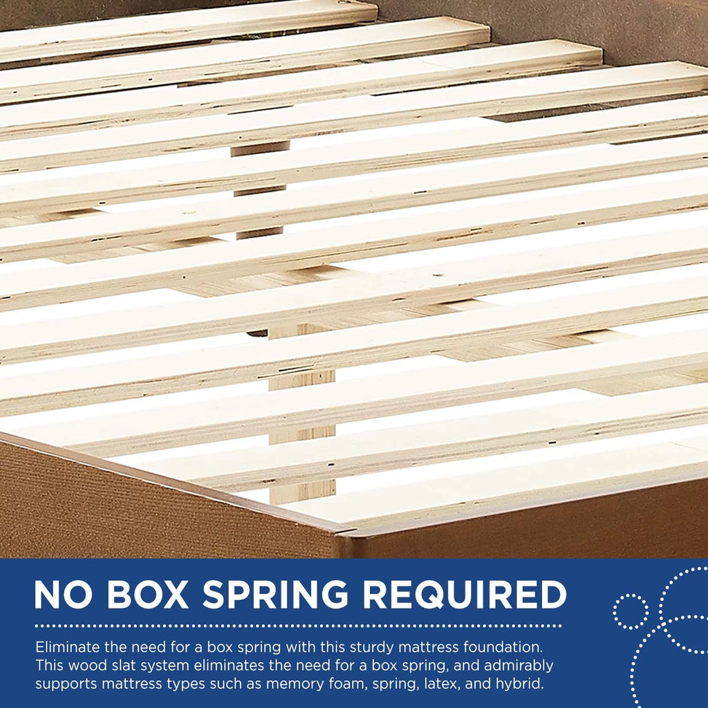 King Size Wood Platform Bed Frame Z5567