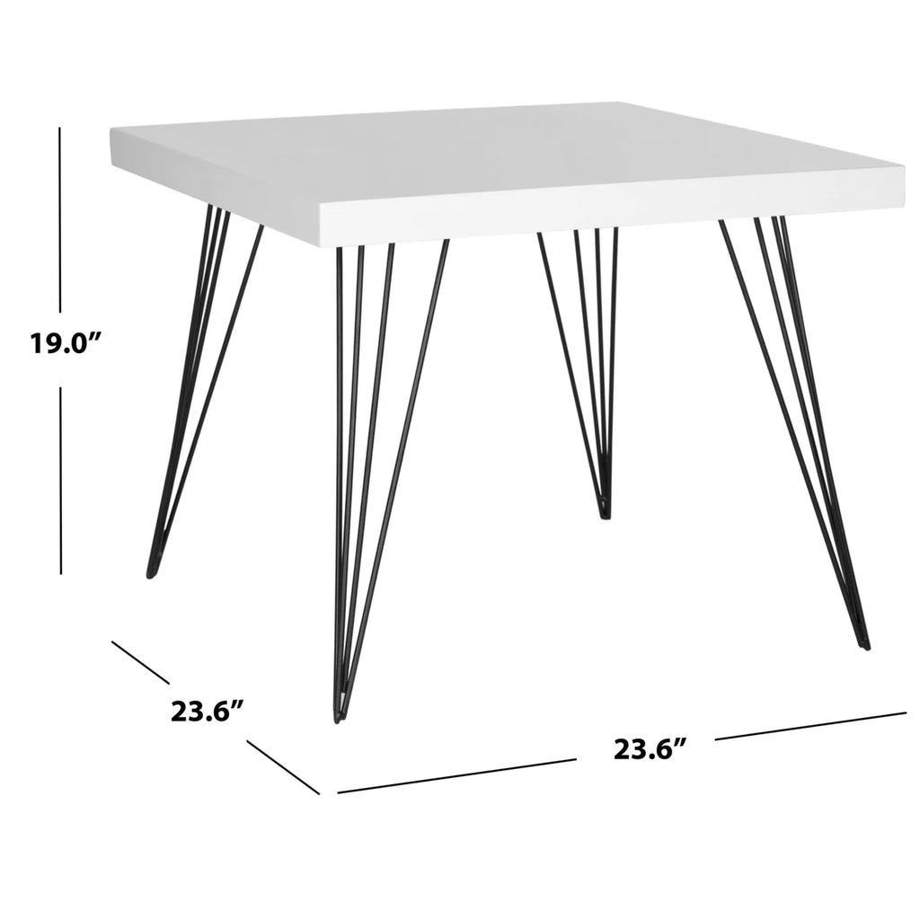 Square Lacquer Coffee Table D872