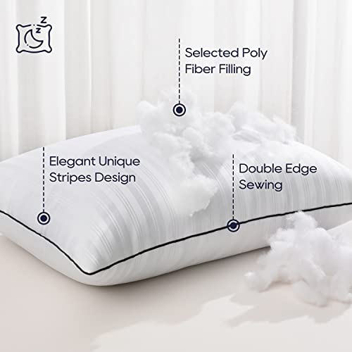 Down Alternative Pillows King Size Set of 2 N945