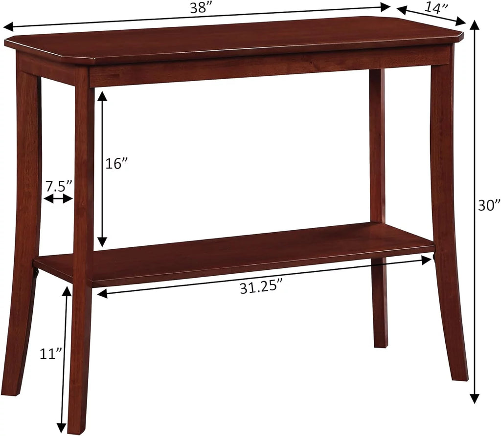 Mahogany Console Table J19015