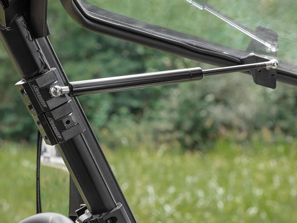 3-in-1 Flip Windshield 1/4 Thick Polycarbonate Q3952