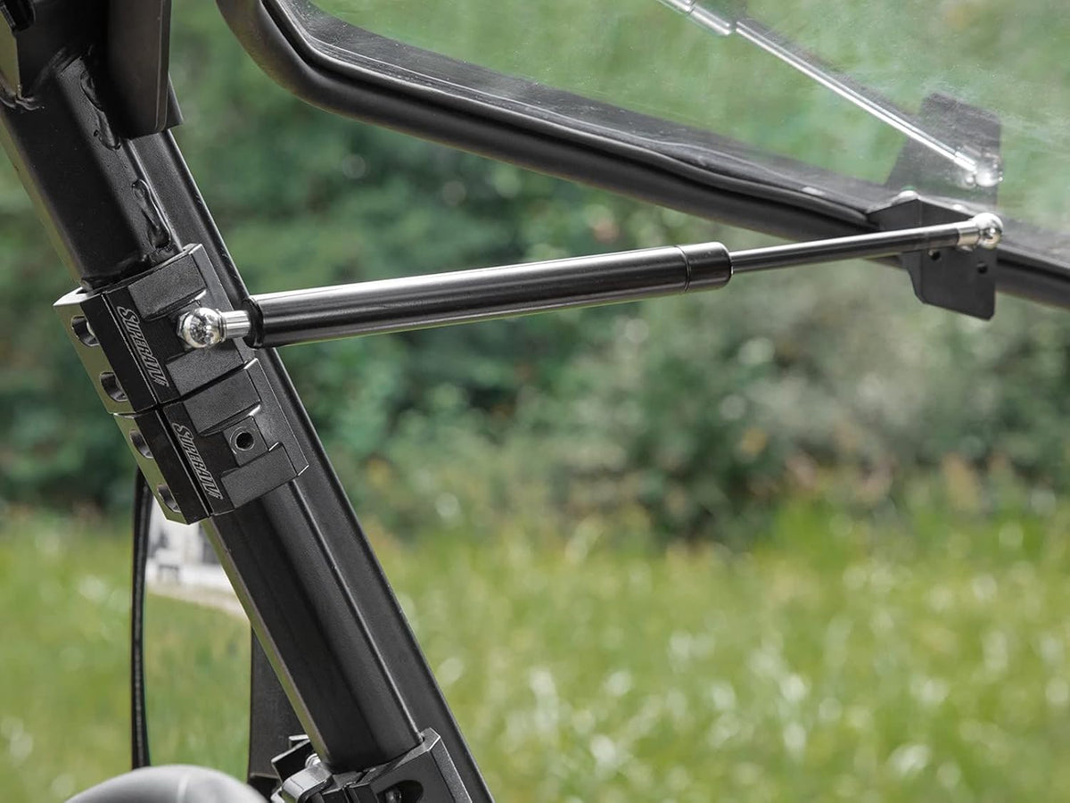 3-in-1 Flip Windshield 1/4 Thick Polycarbonate Q3952