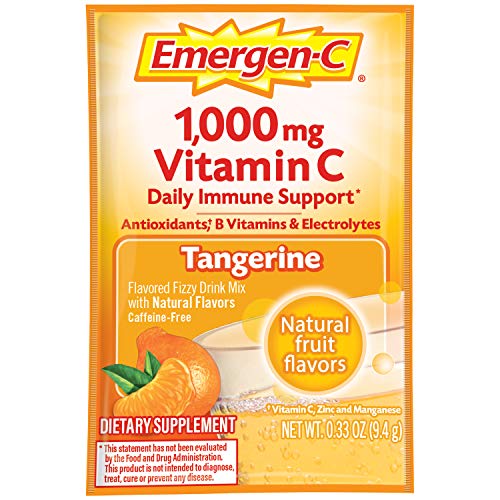 1000mg Vitamin C Powder, Tangerine Flavor - 10 Count A155