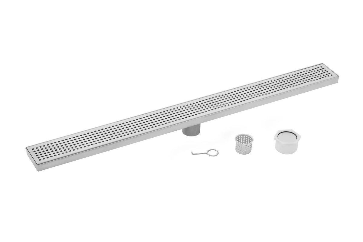 26x22 Stainless Steel Linear Shower Drain K654