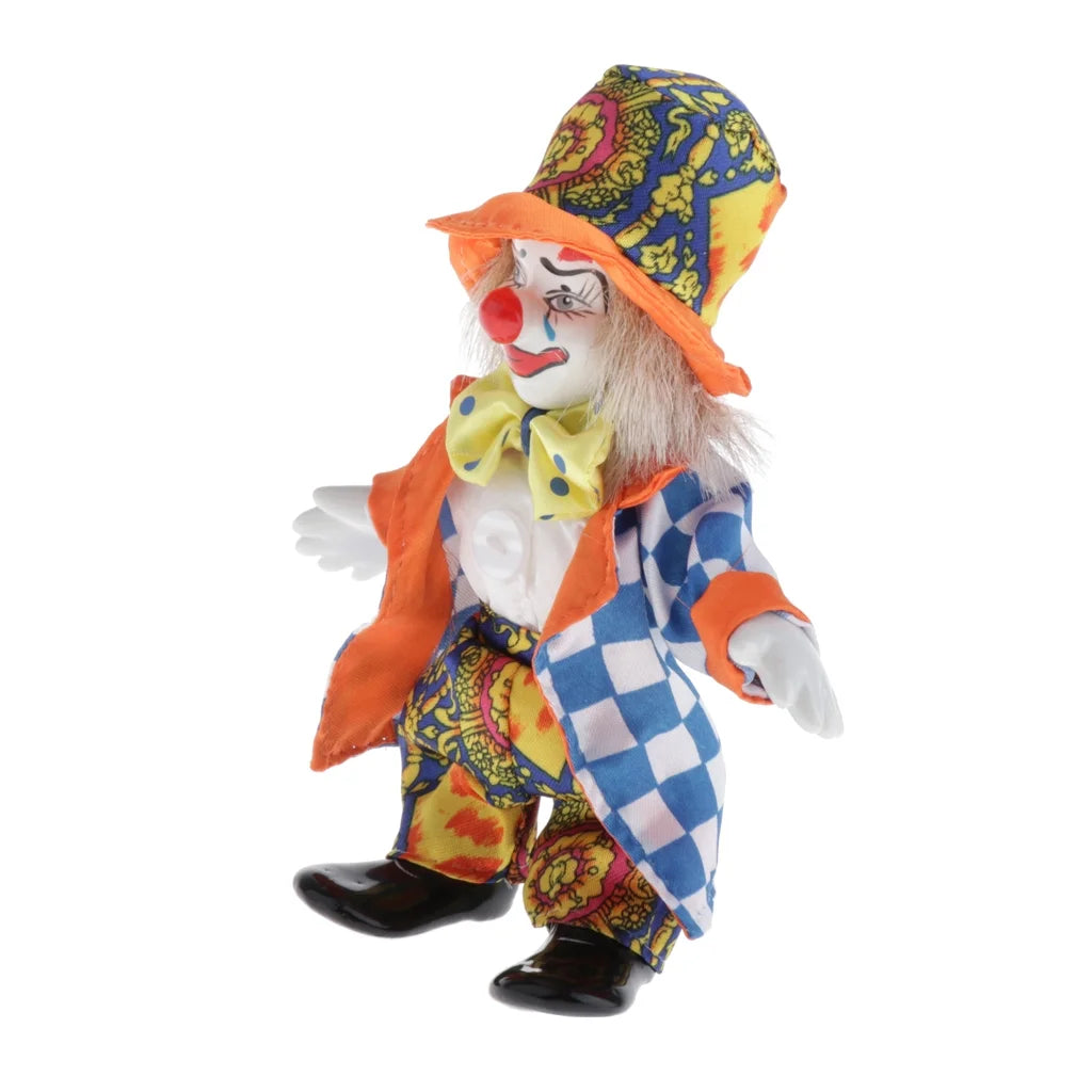 Porcelain Harlequin Doll Collectible M168397