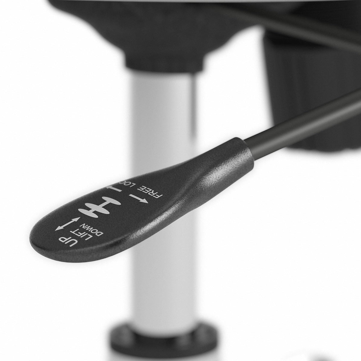 Black Leather Box Chair G112958