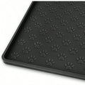 Black 31.5 23.6 Silicone Pet Placemat I9675