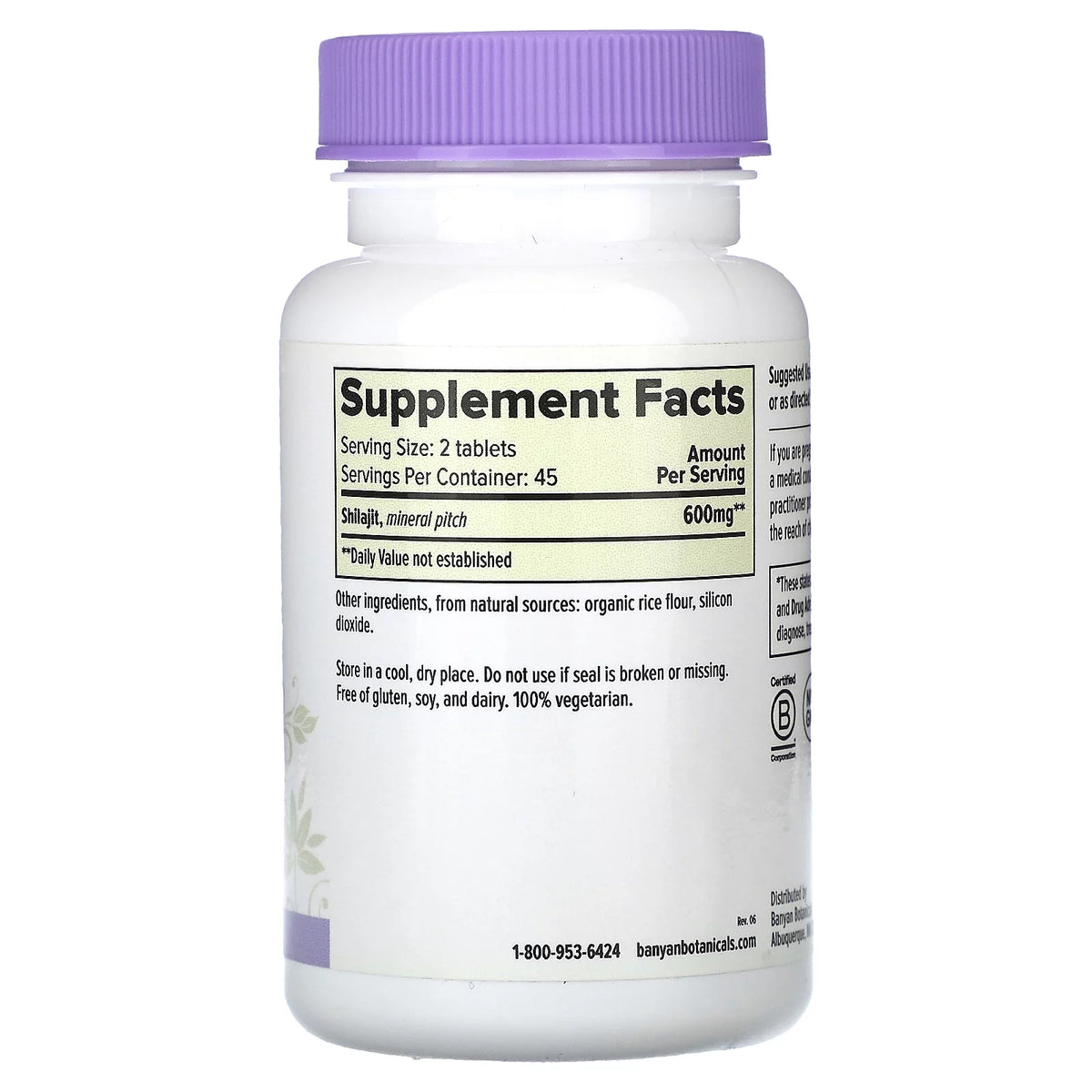 Shilajit, 90 Tablets O323577