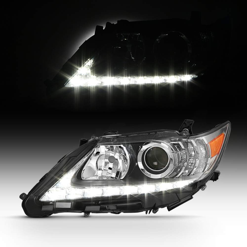 2013 2015 Lexus ES350 ES300h Halogen Projector LED DRL Headlight Assembly Driver Side H46663