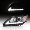2013 2015 Lexus ES350 ES300h Halogen Projector LED DRL Headlight Assembly Driver Side H46663