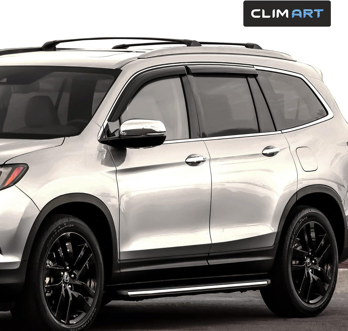 4pcs Rain Guards for Honda Pilot 2016-2022 D90306