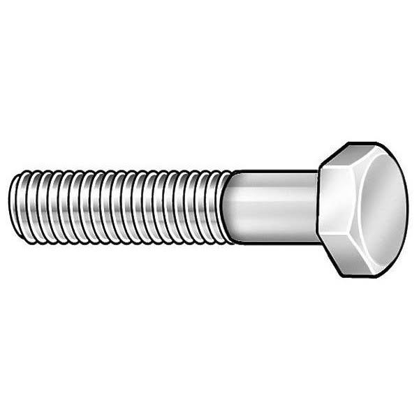 3/4 inch-10 Grade 2 Hex Head Cap Screw, Steel, Pk 20 E41881