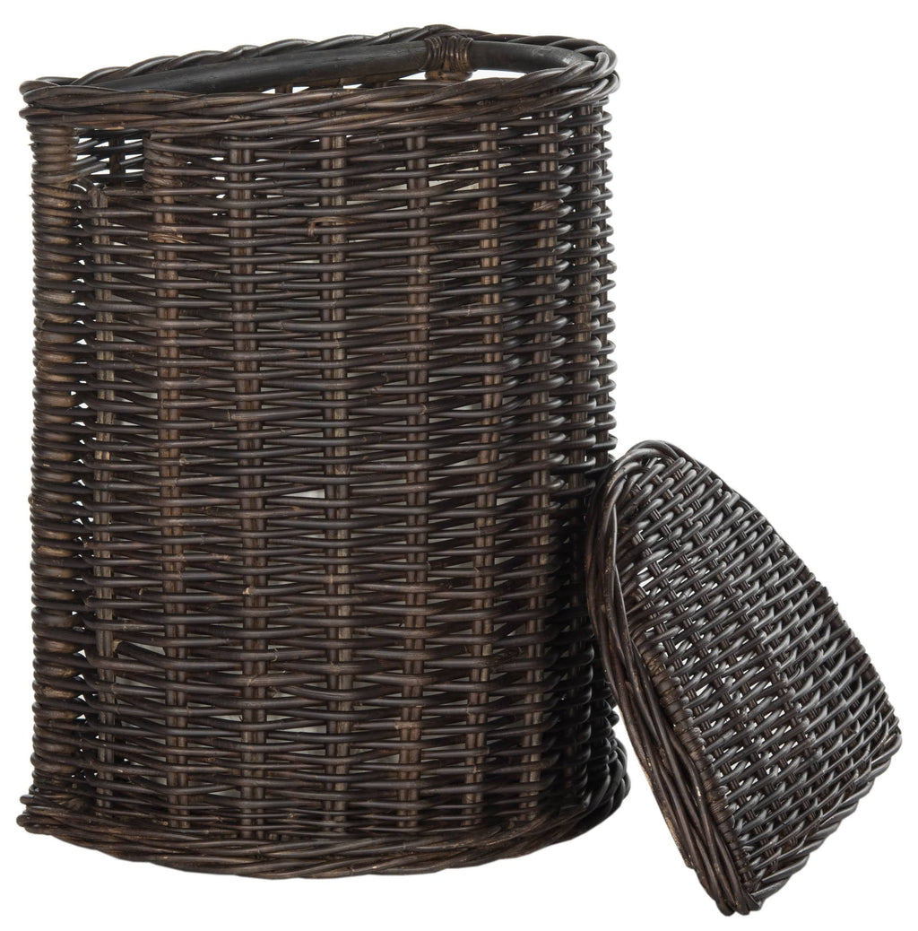 Brown Wicker Hamper U7491