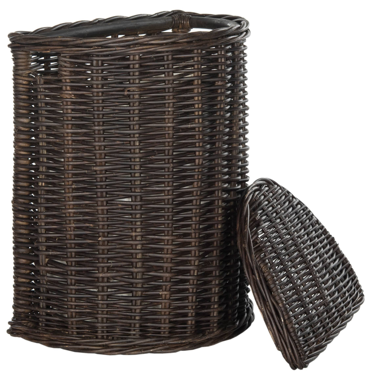 Brown Wicker Hamper U7491