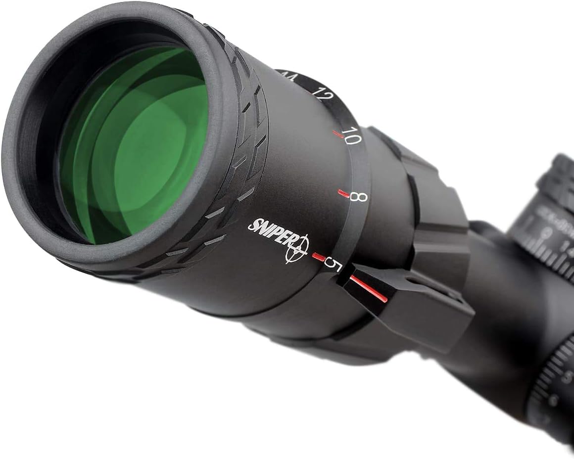 5-25x50 FFP Scope with Red/Green Illuminated Reticle M650