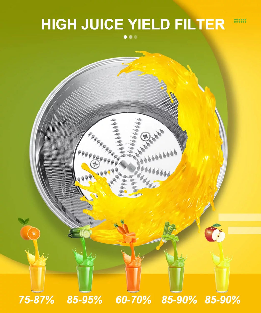 2-Speed 400W Centrifugal Juicer with 3" Feed Chute Q6605
