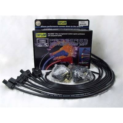 8mm Black Spark Plug Wire Set O48139