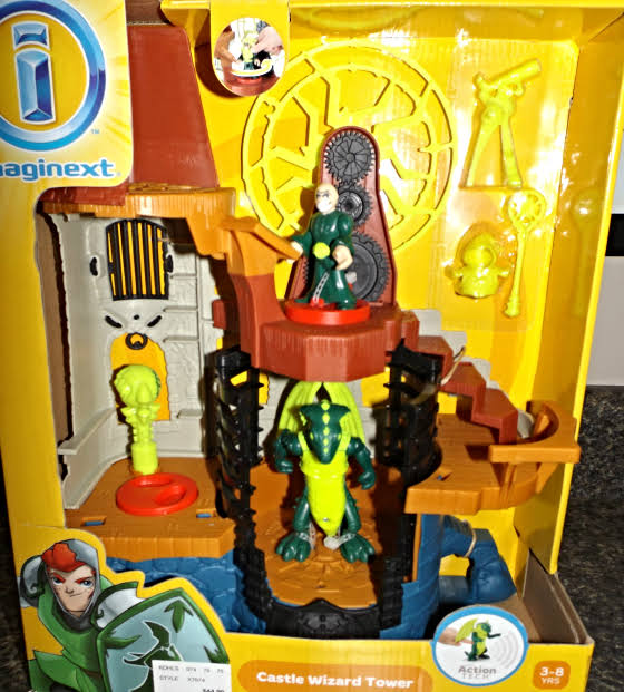 Multi-Color Plastic Castle Wizard Tower Q45772