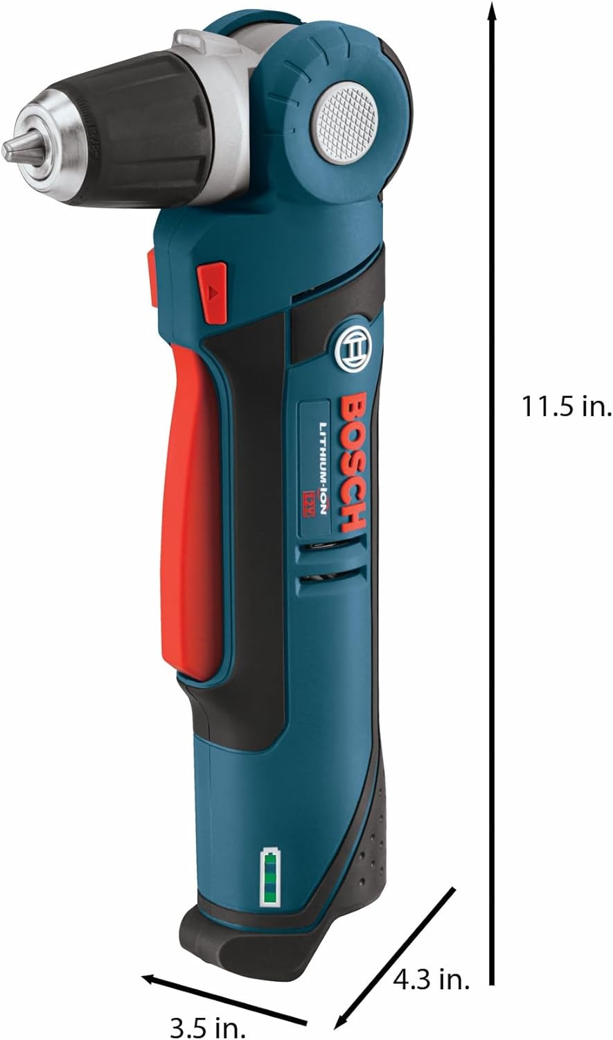 12V Max 3/8 In. Right Angle Drill/Driver Kit with 2.0Ah Lithium Ion Battery R122720