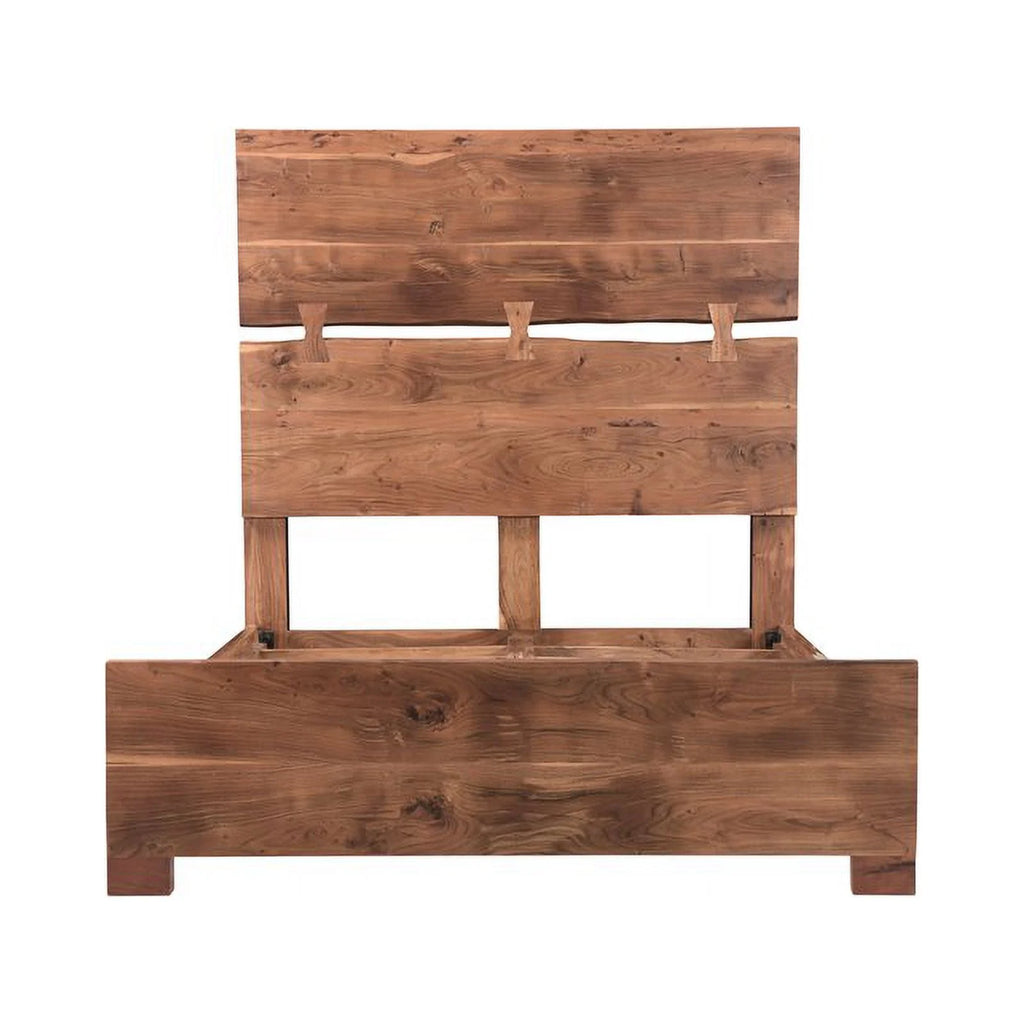 Solid Wood Queen Panel Bed U96595