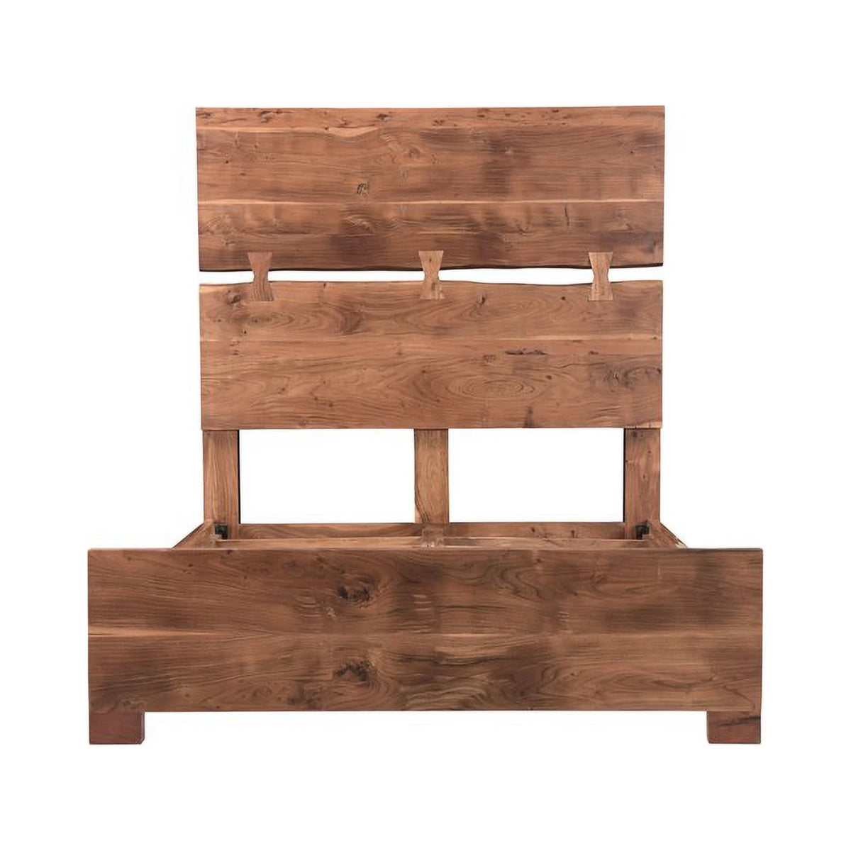 Solid Wood Queen Panel Bed U96595