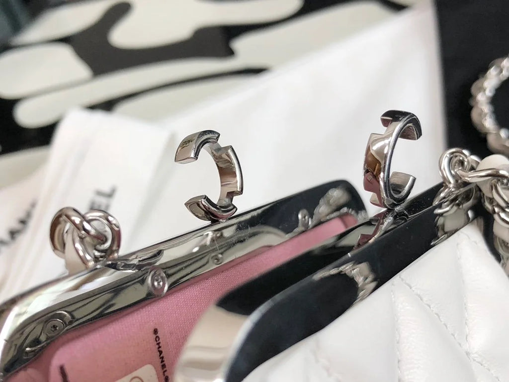White Clutch Bag D623