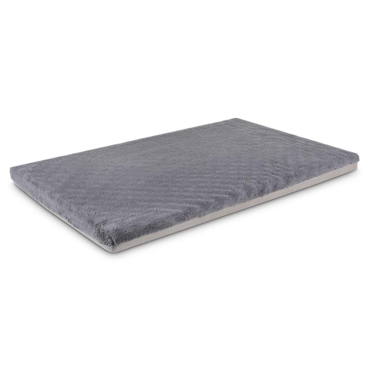 Dark Grey Foam Dog Crate Mat and Pet Bed Y842