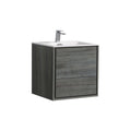 24 in. Wall Mount Modern Bathroom Vanity F8189