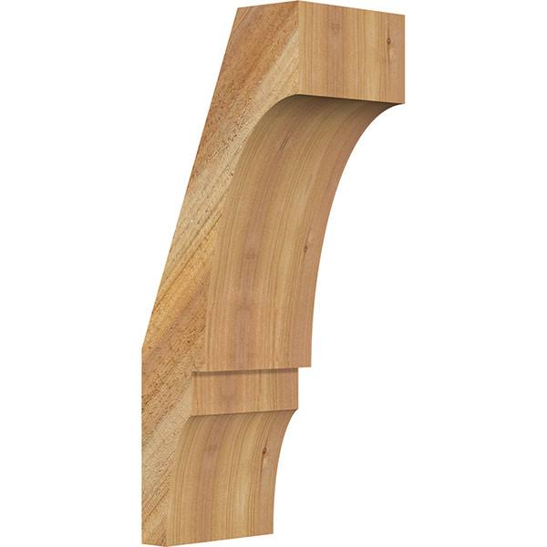 6x22W x 8x22D x 20x22H Balboa Rough Sawn Brace, Western Red Cedar L460