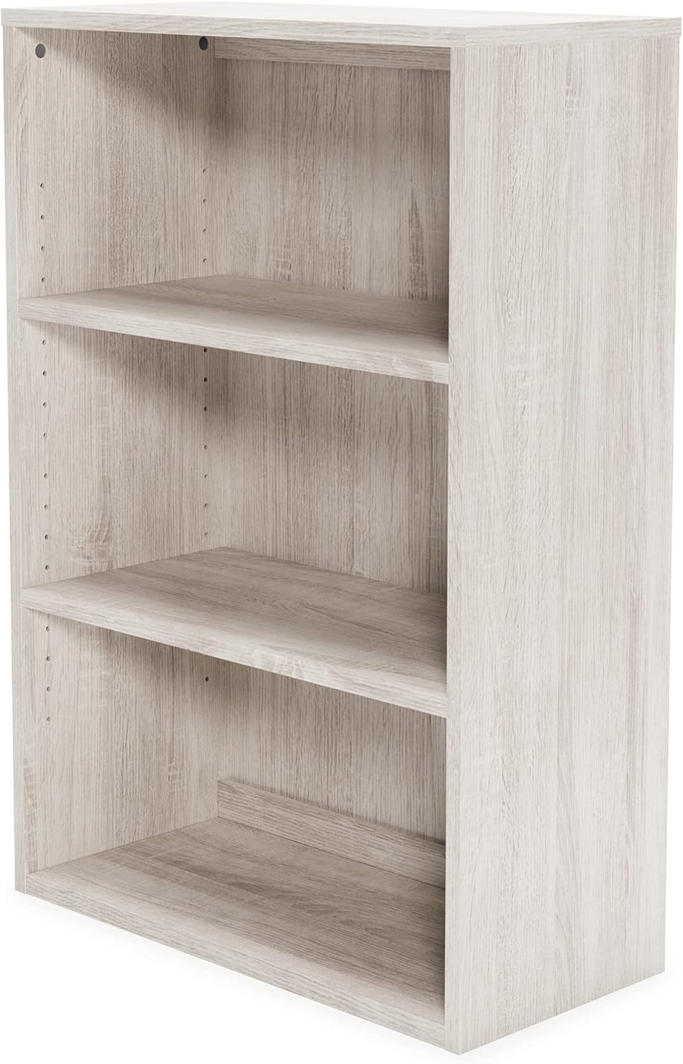 Whitewash 2 Shelves Bookcase D4466