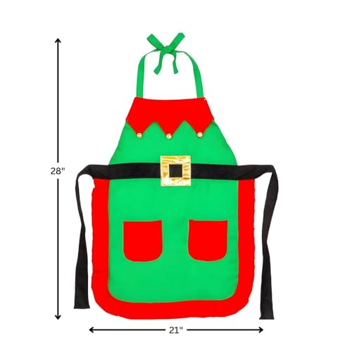 Red & Green Apron C68177