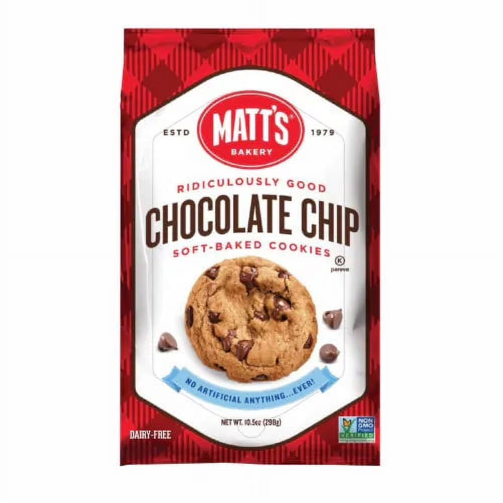 Choc Chip Cookies 10.5 OZ Pack of 6 K511058