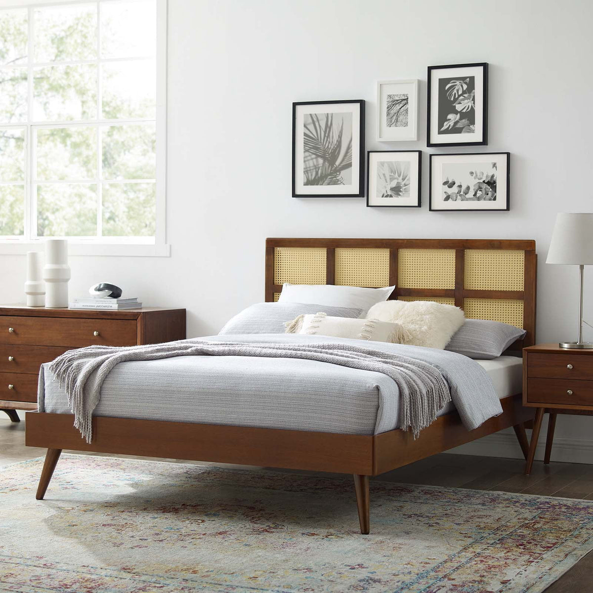 King Size Wood Platform Bed Frame Z5567