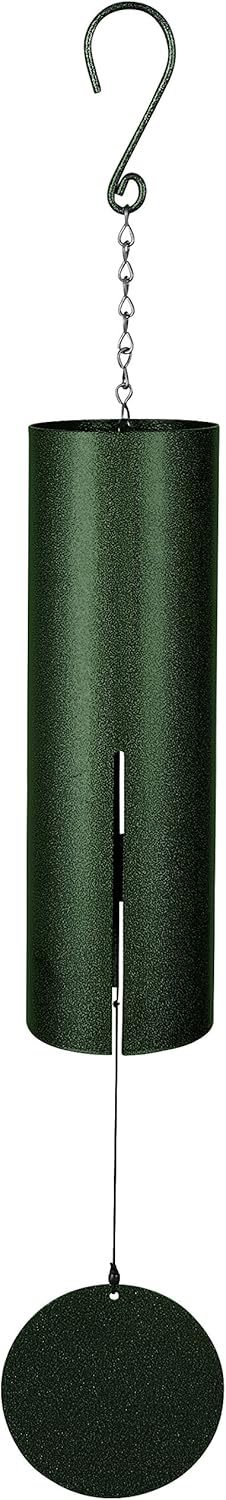 Forest Green Fleck Cylinder Bell A3989