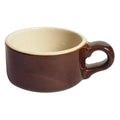 6 Pack Caramel Eggshell Soup Mug with Handle U180015