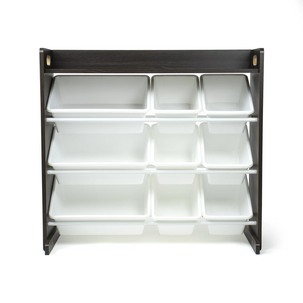 Toy Storage Organizer with Shelf and 9 Storage Bins X343