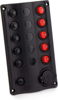 5 Push Button Switch Panel with USB Port F8062