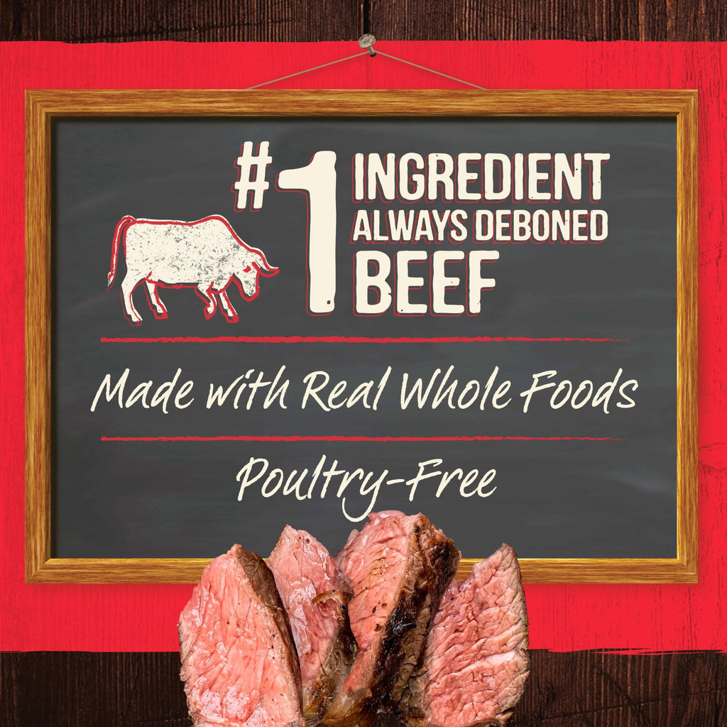 Real Beef Lamb & Buffalo Grain Free Wet Dog Food 12.7 oz Can V6593