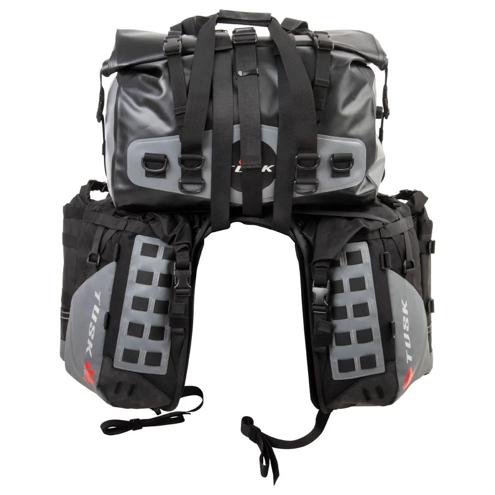Rackless Luggage System with Medium Dry Duffel and Large Bottle Holders Z509646