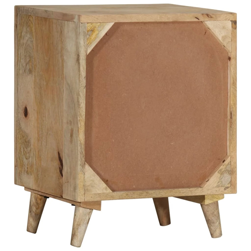 Solid Mango Wood Bedside Cabinet B85191