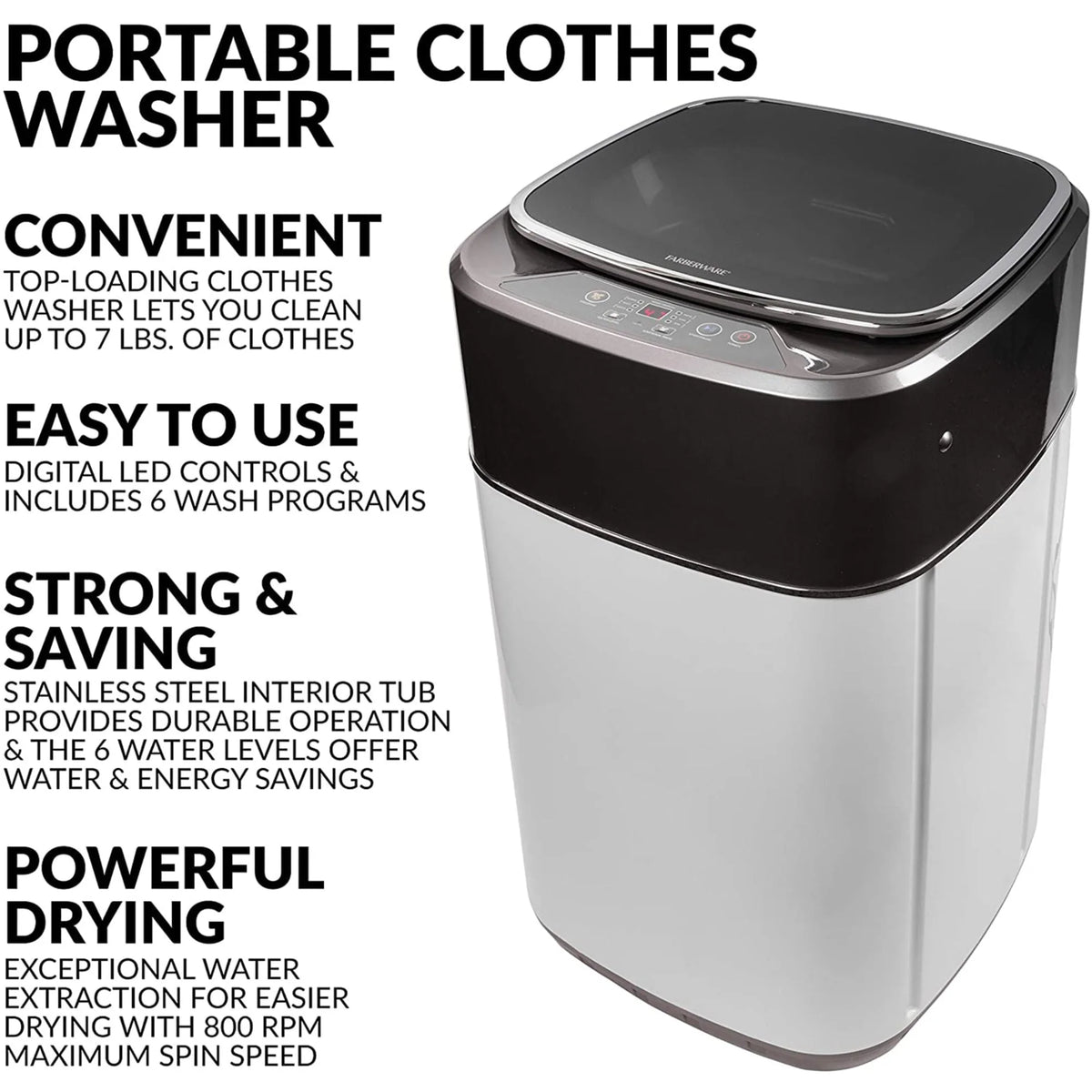 1.0 Cu. Ft. Clothes Washer L310