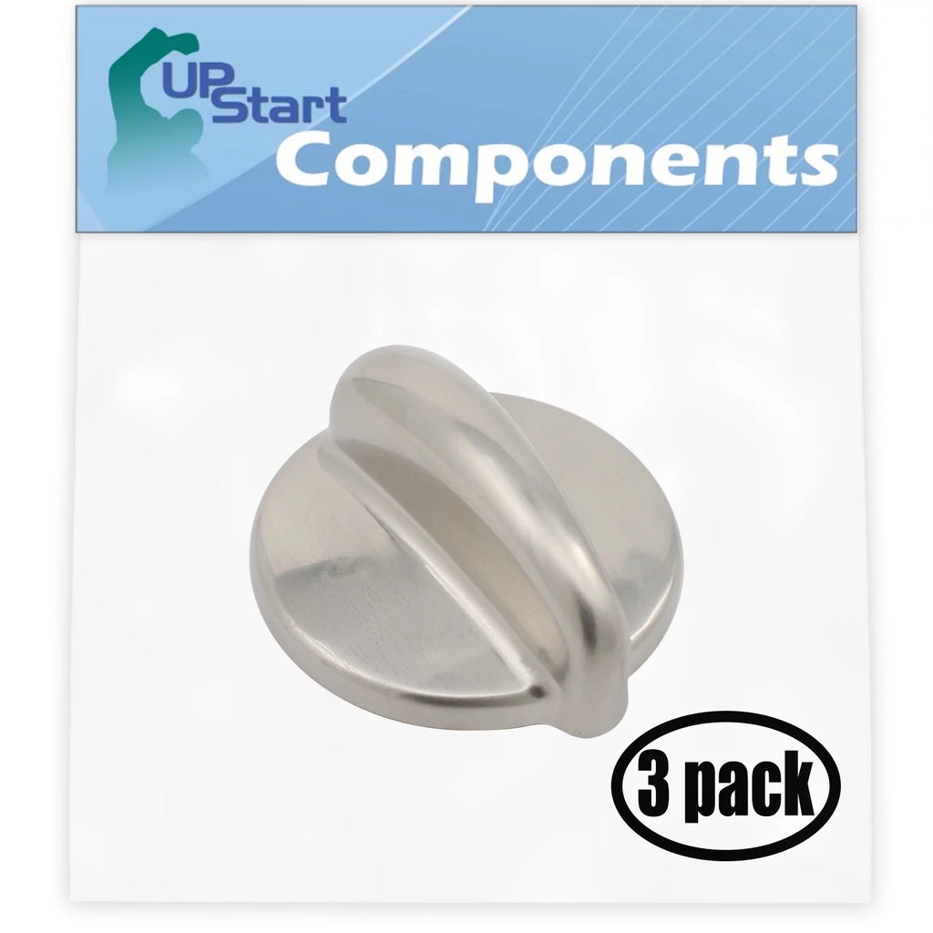 3 Pack Replacement Surface Burner Control Knob H757