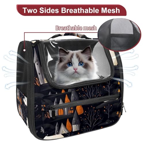 Soft Sided Pet Carrier for Small Medium Cats Dogs K20691