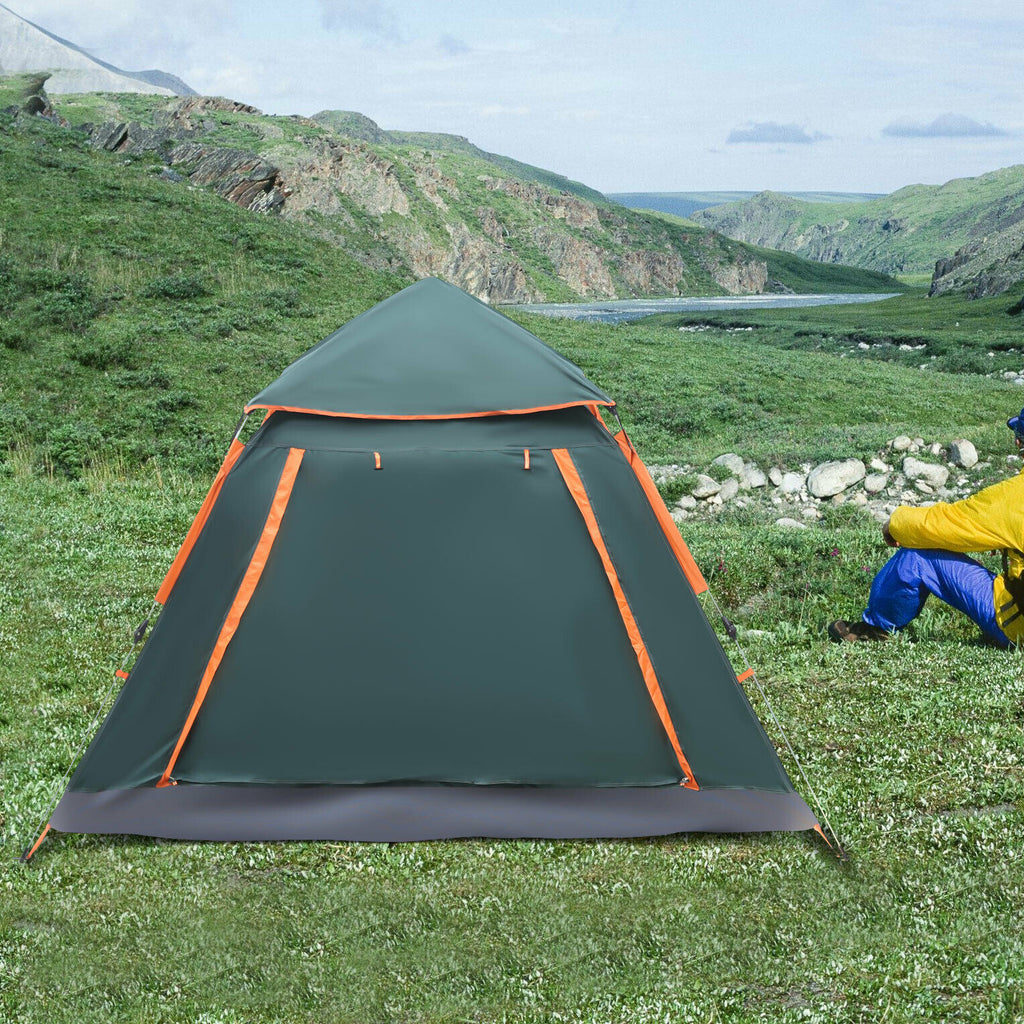 Waterproof 4-5 Person Instant Pop Up Camping Tent M1332