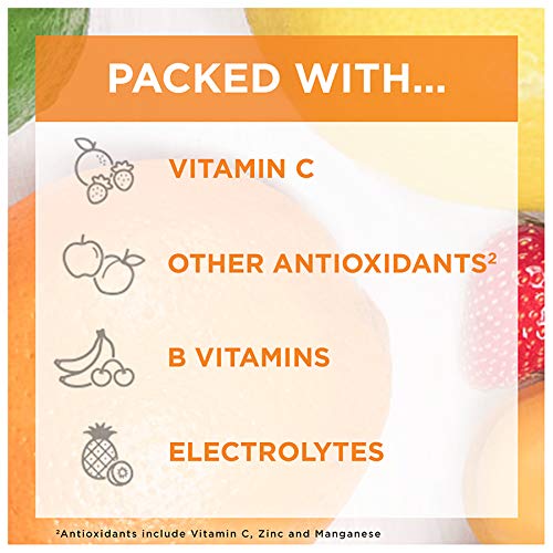 1000mg Vitamin C Powder, Tangerine Flavor - 10 Count A155