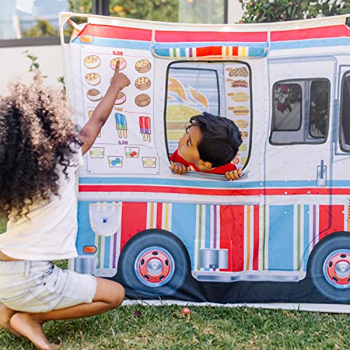 Double-Sided Food Truck Play Tent Z217630