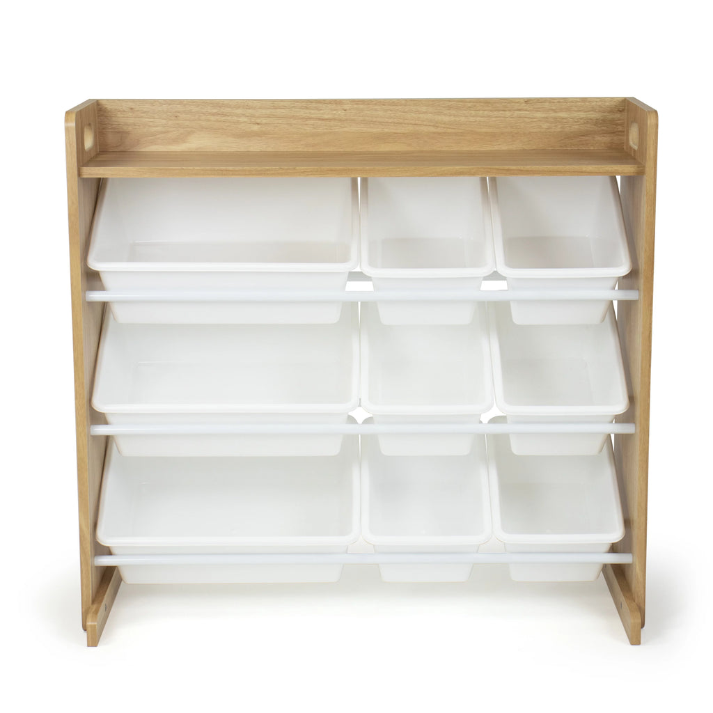 Toy Storage Organizer with Shelf and 9 Storage Bins X343